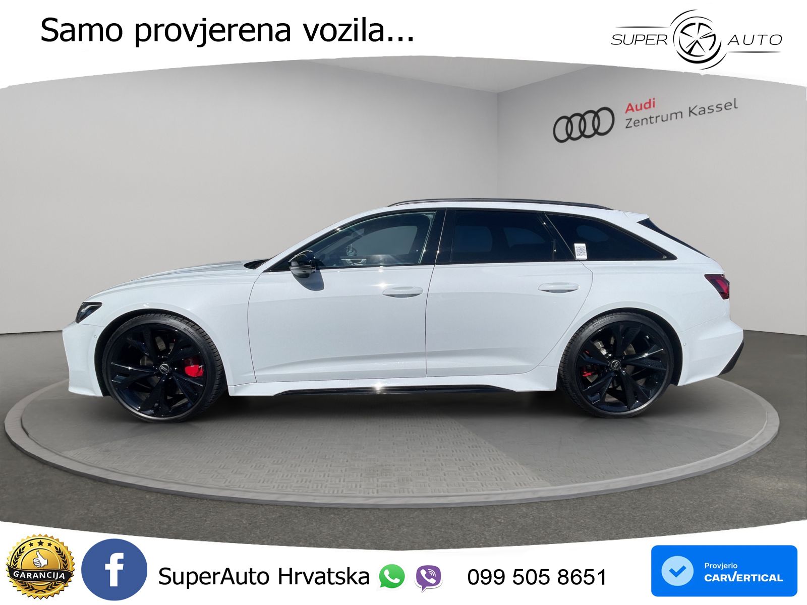 Audi RS6 Avant 4.0 TFSI V8 (600 KS) quattro Tiptronic Kuka LED+GR SJED+ACC