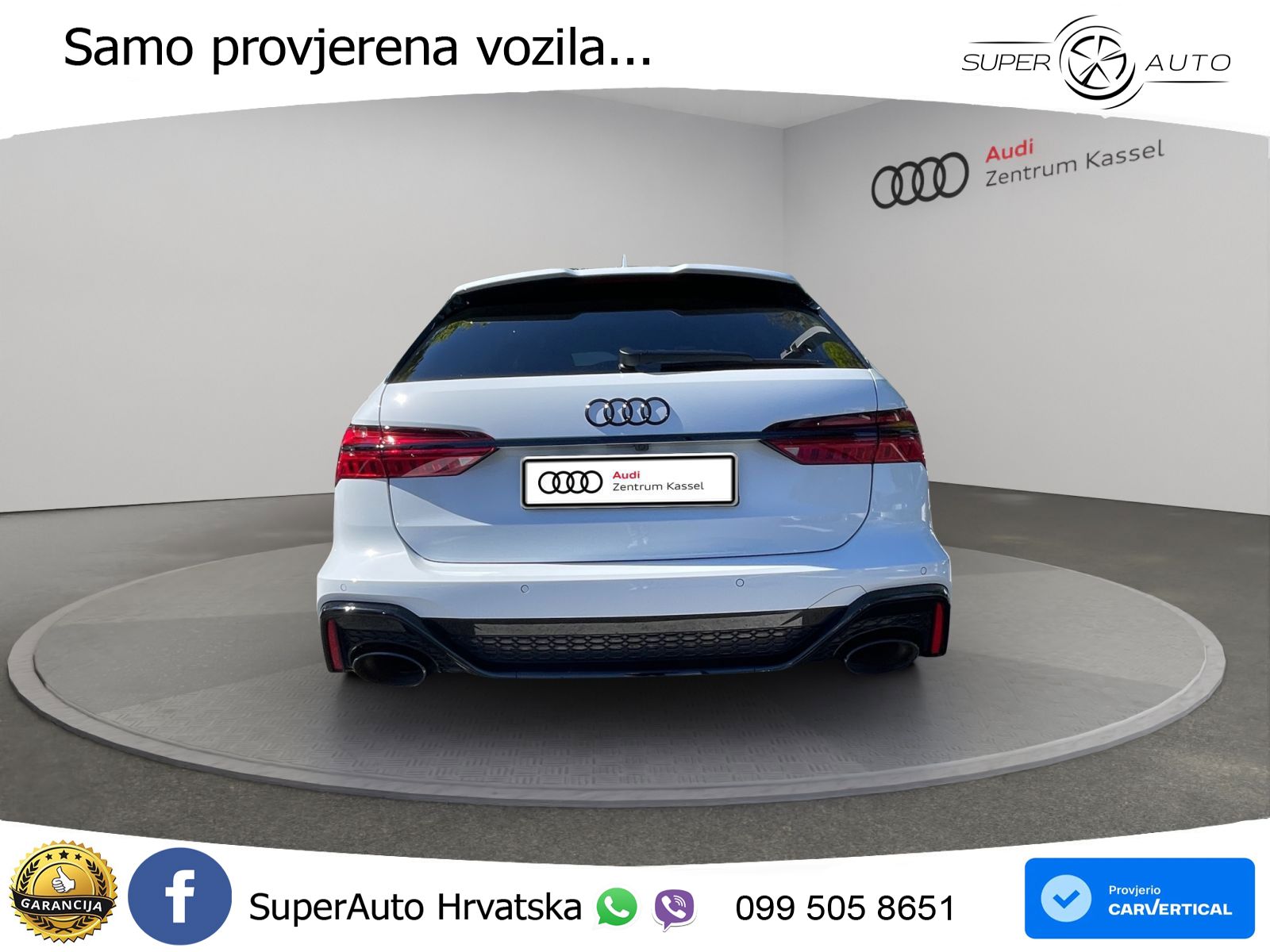 Audi RS6 Avant 4.0 TFSI V8 (600 KS) quattro Tiptronic Kuka LED+GR SJED+ACC