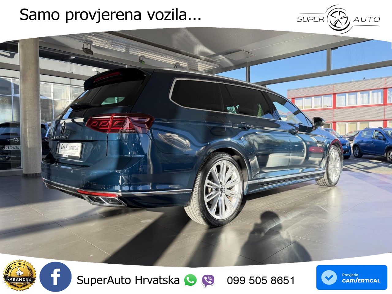 Volkswagen Passat Variant 2.0 TDI (200 KS) DSG R-Line MATRIX+GR SJED+KAM