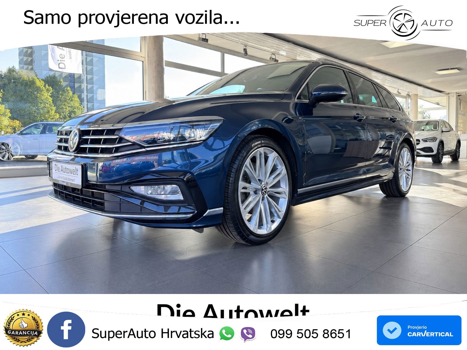 Volkswagen Passat Variant 2.0 TDI (200 KS) DSG R-Line MATRIX+GR SJED+KAM