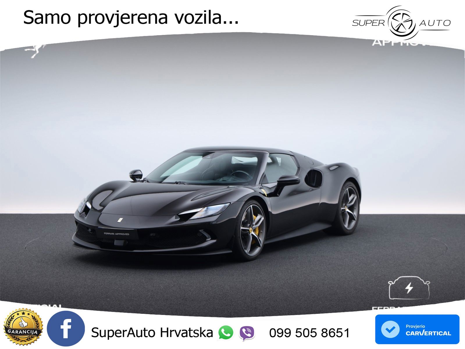 Ferrari 296 GTB 3.0 V6 (830 KS) F1 DCT