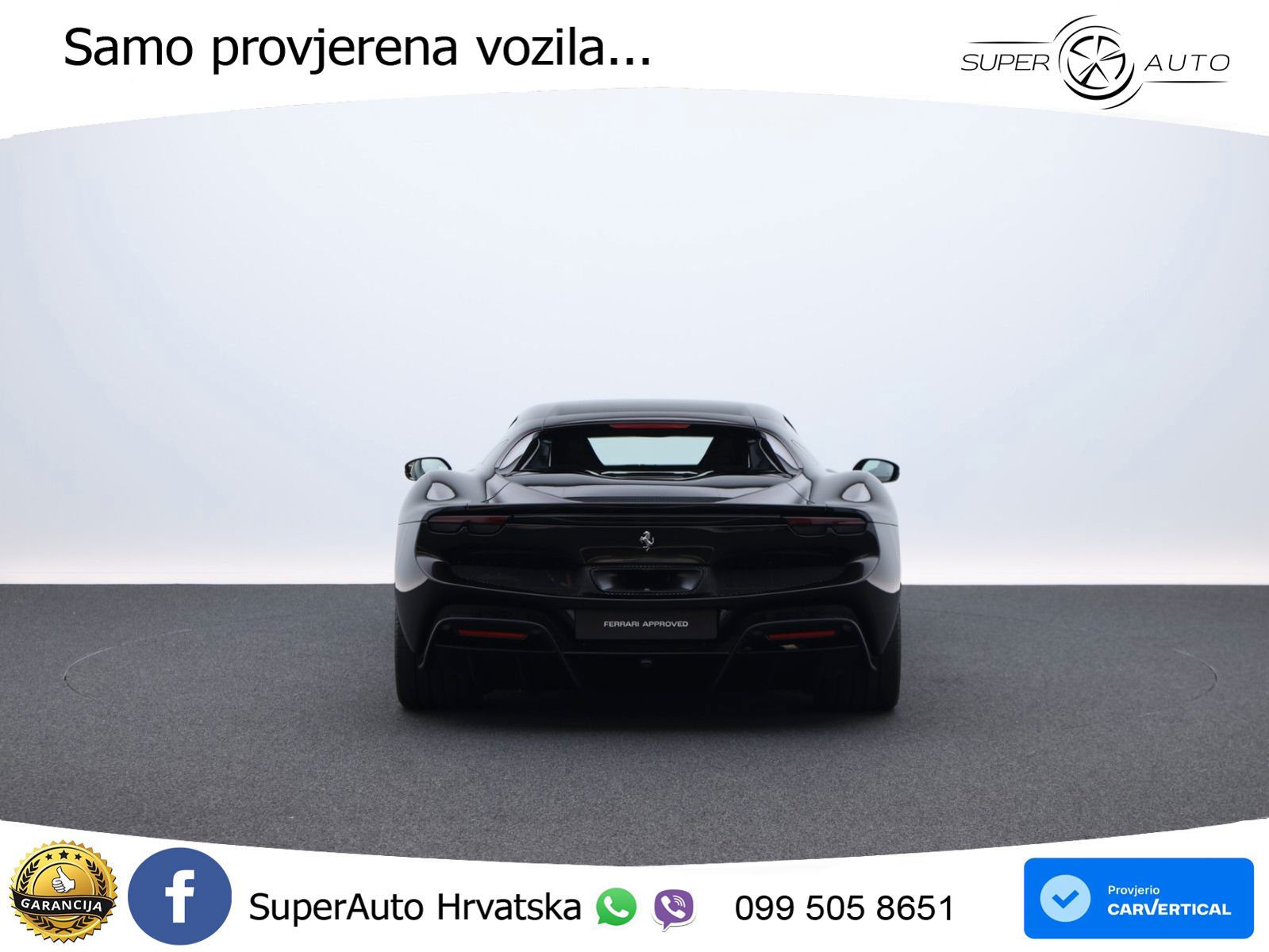 Ferrari 296 GTB 3.0 V6 (830 KS) F1 DCT