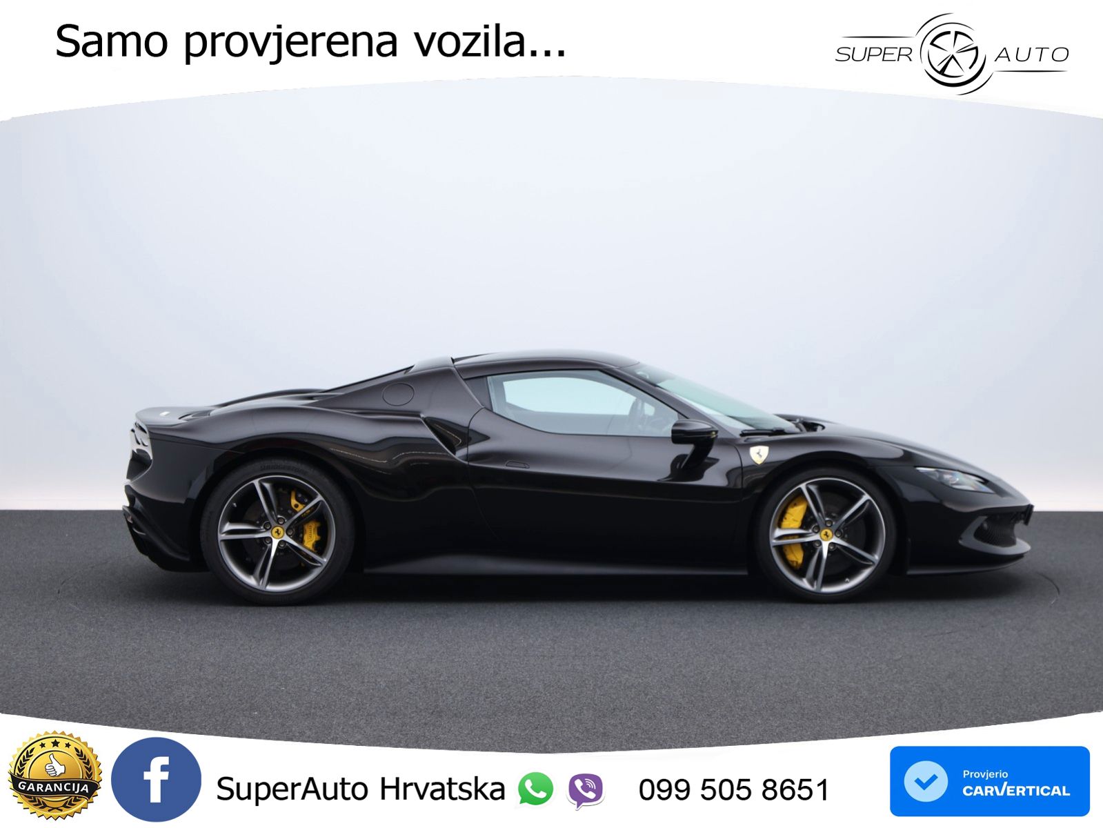 Ferrari 296 GTB 3.0 V6 (830 KS) F1 DCT