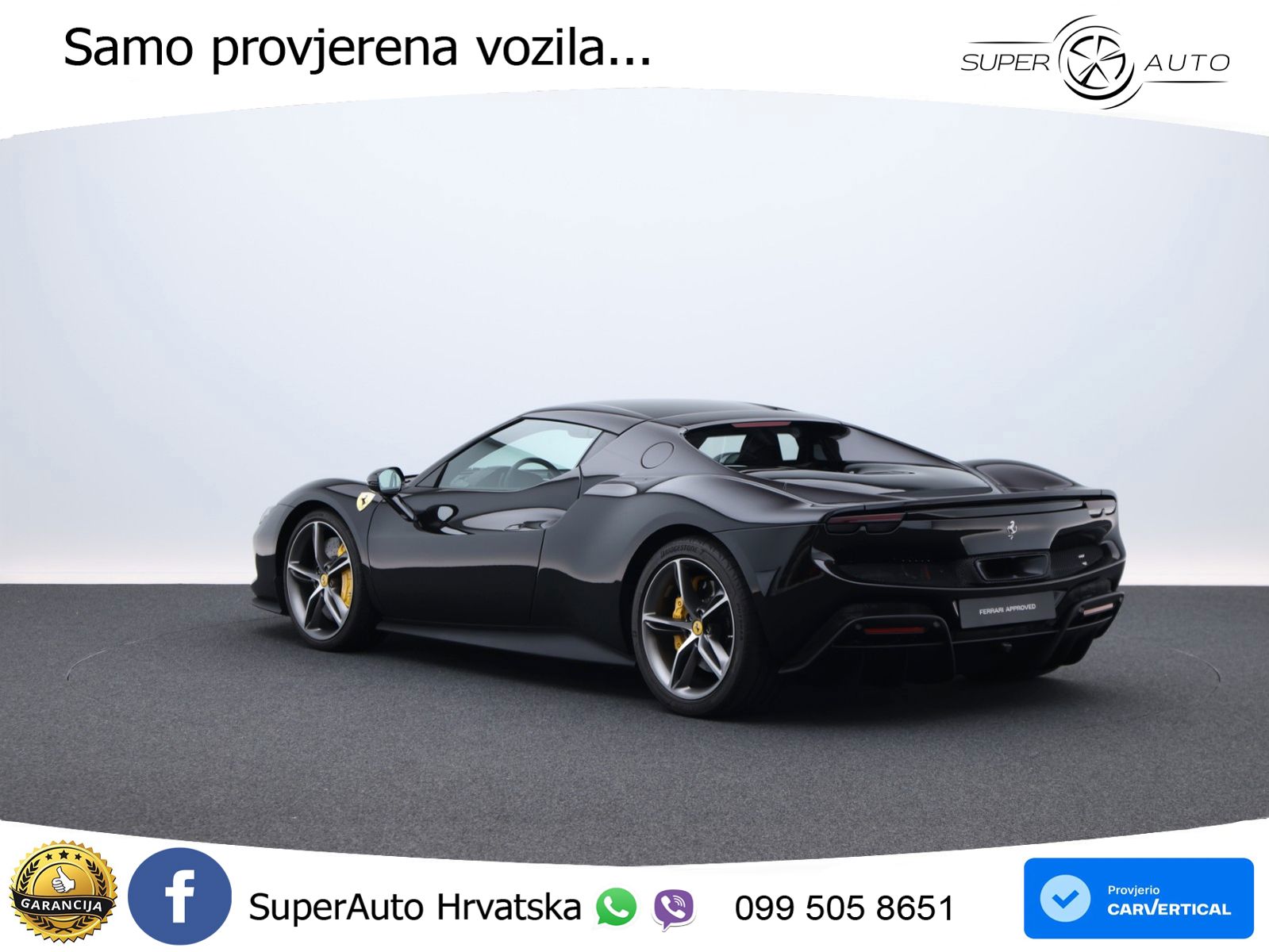 Ferrari 296 GTB 3.0 V6 (830 KS) F1 DCT
