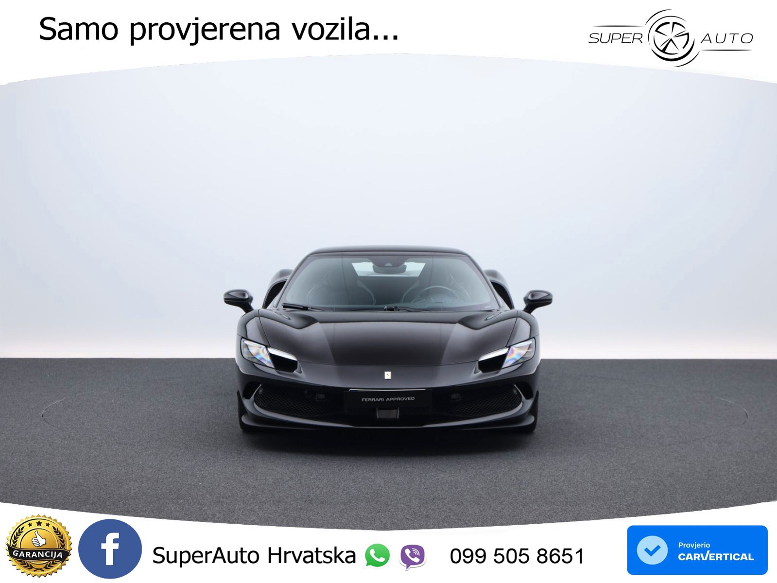 Ferrari 296 GTB 3.0 V6 (830 KS) F1 DCT