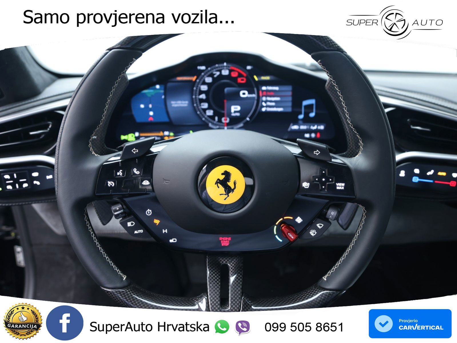 Ferrari 296 GTB 3.0 V6 (830 KS) F1 DCT