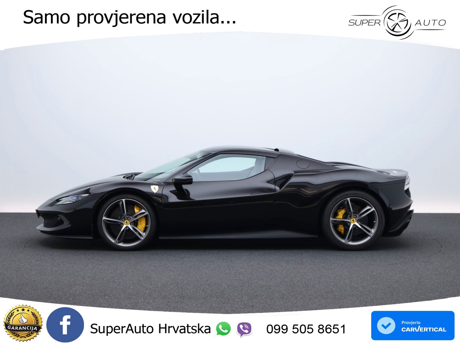 Ferrari 296 GTB 3.0 V6 (830 KS) F1 DCT