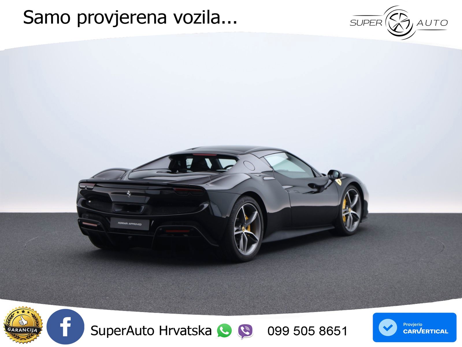 Ferrari 296 GTB 3.0 V6 (830 KS) F1 DCT
