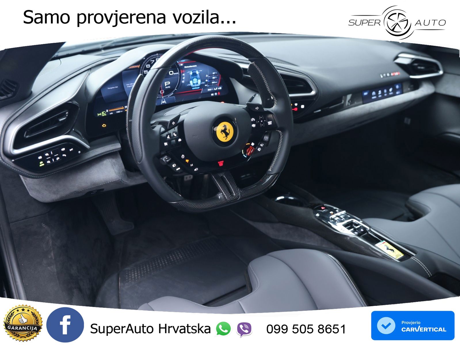 Ferrari 296 GTB 3.0 V6 (830 KS) F1 DCT