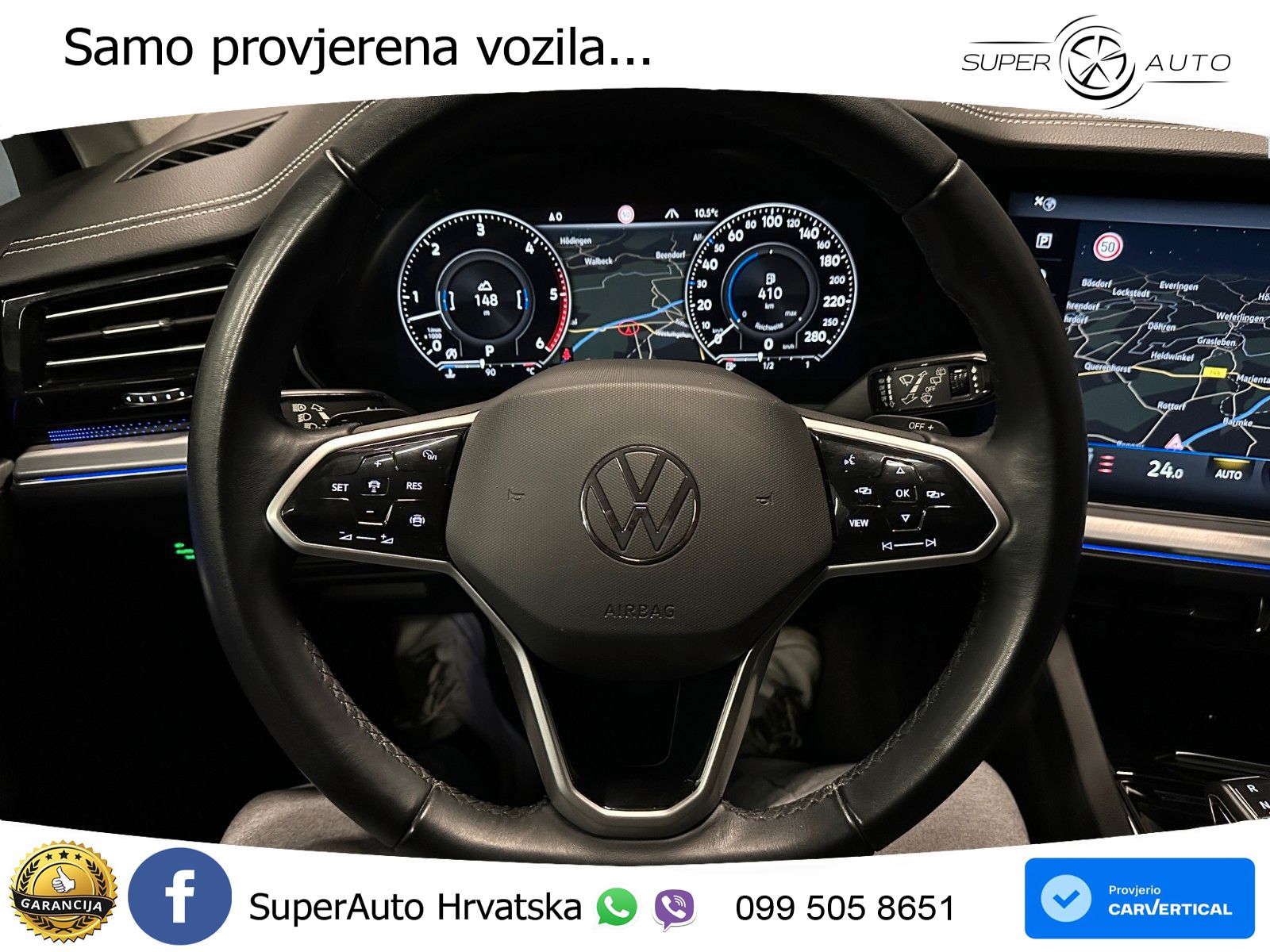 Volkswagen Touareg 3.0 V6 TDI (231 KS) 4MOTION Tiptronic LED+GR SJED+ACC