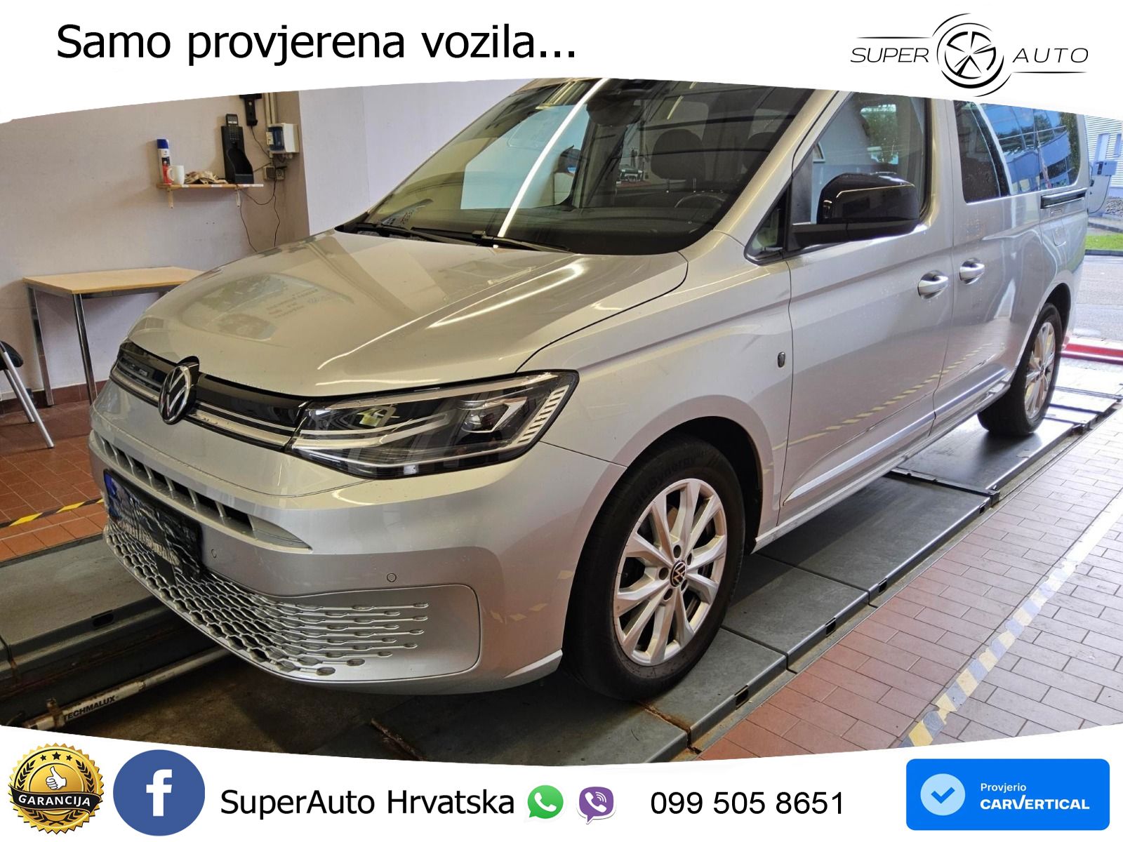 Volkswagen Caddy Maxi 2.0 TDI Style*Panorama*ACC*LED* 122 KS