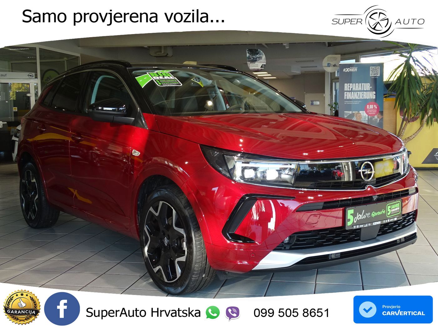 Opel Grandland 1.2i Turbo (130 KS) Automatic Ultimate LED+GR SJED+ACC