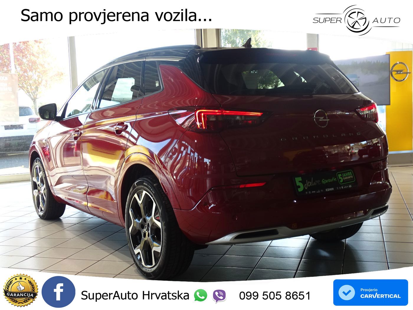 Opel Grandland 1.2i Turbo (130 KS) Automatic Ultimate LED+GR SJED+ACC