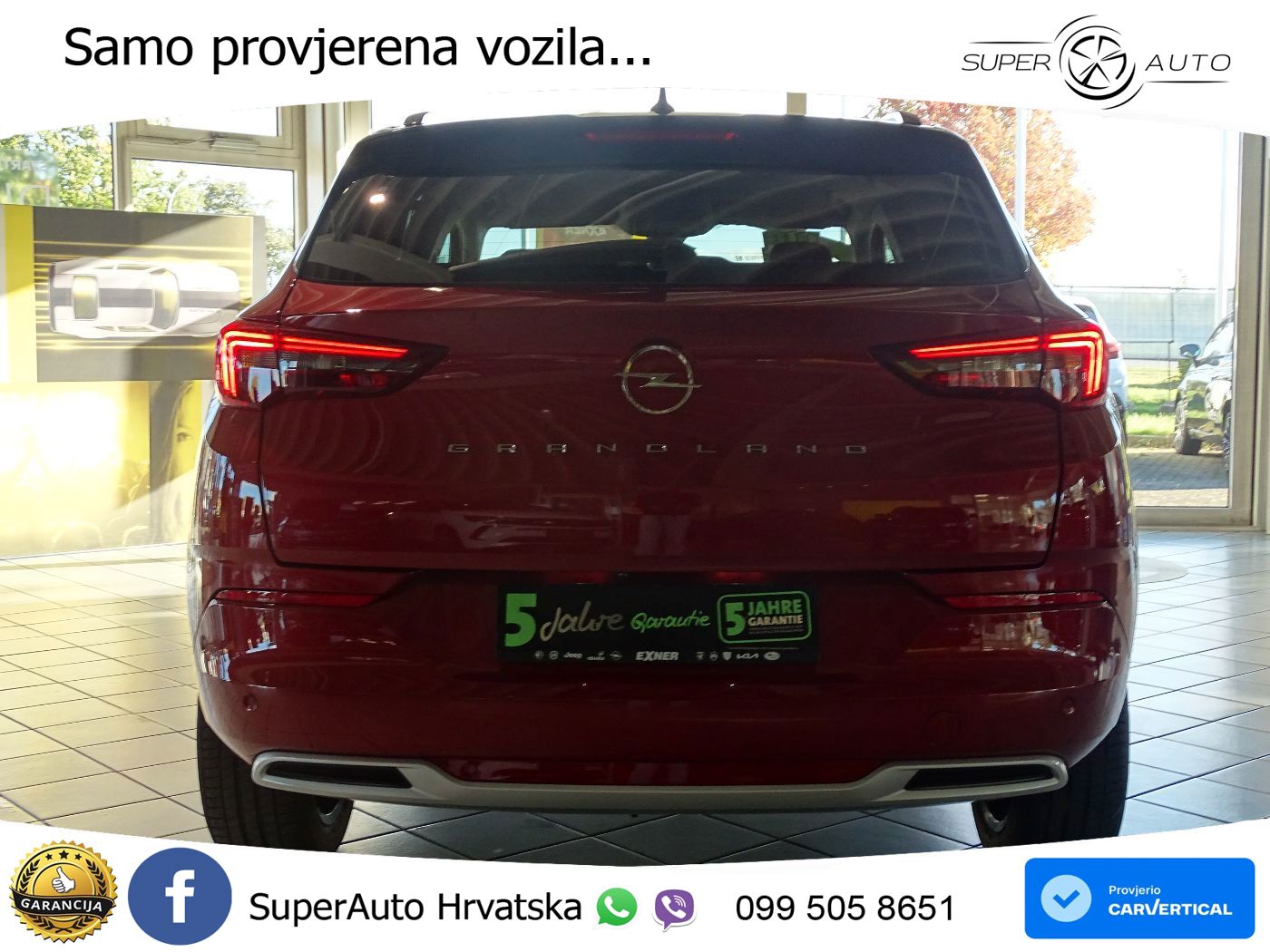 Opel Grandland 1.2i Turbo (130 KS) Automatic Ultimate LED+GR SJED+ACC