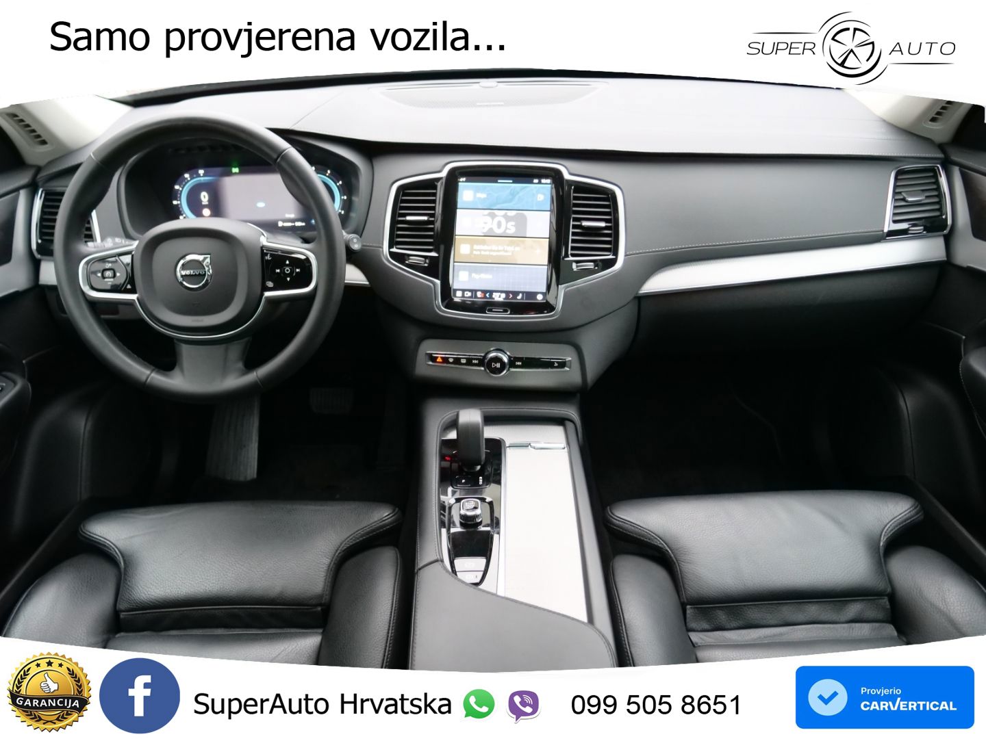 Volvo XC90 2.0 B5 Diesel AWD Automatic ACC+GR SJED+360+PANO