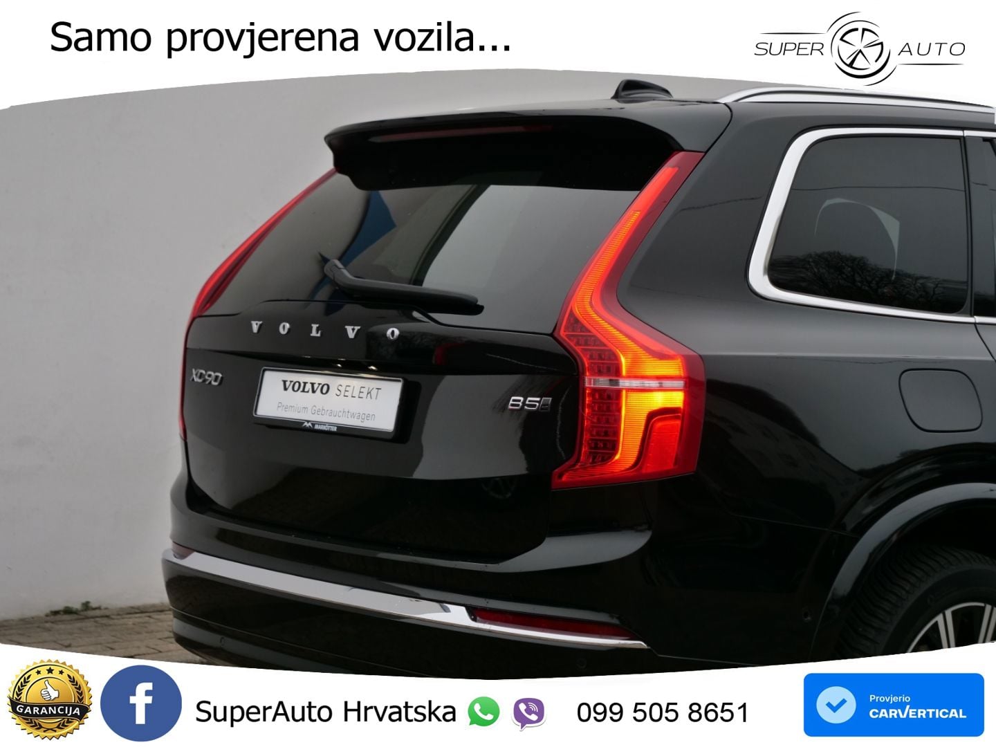 Volvo XC90 2.0 B5 Diesel AWD Automatic ACC+GR SJED+360+PANO