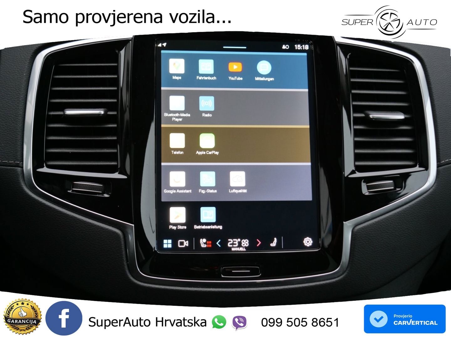 Volvo XC90 2.0 B5 Diesel AWD Automatic ACC+GR SJED+360+PANO