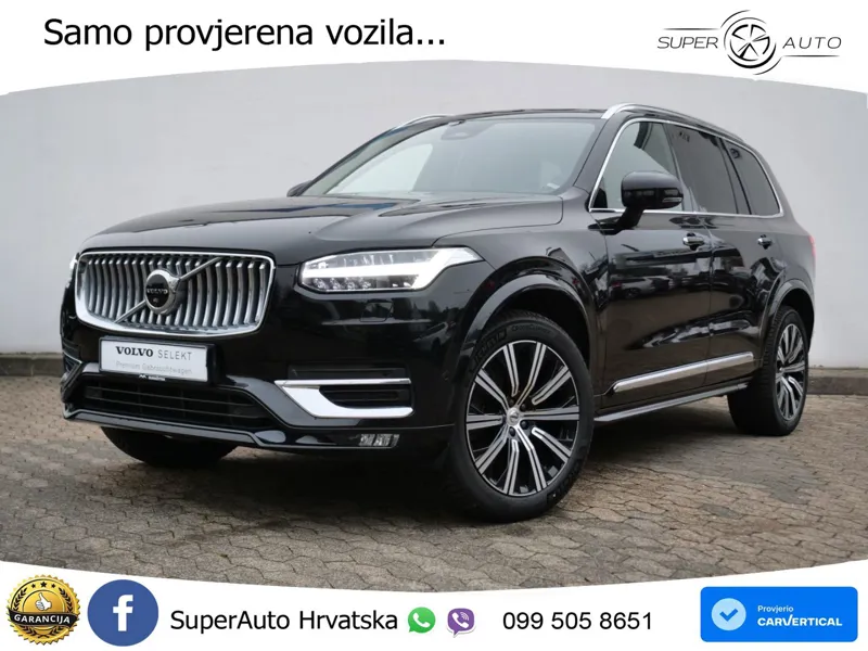 Volvo XC90 2.0 B5 Diesel AWD Automatic ACC+GR SJED+360+PANO