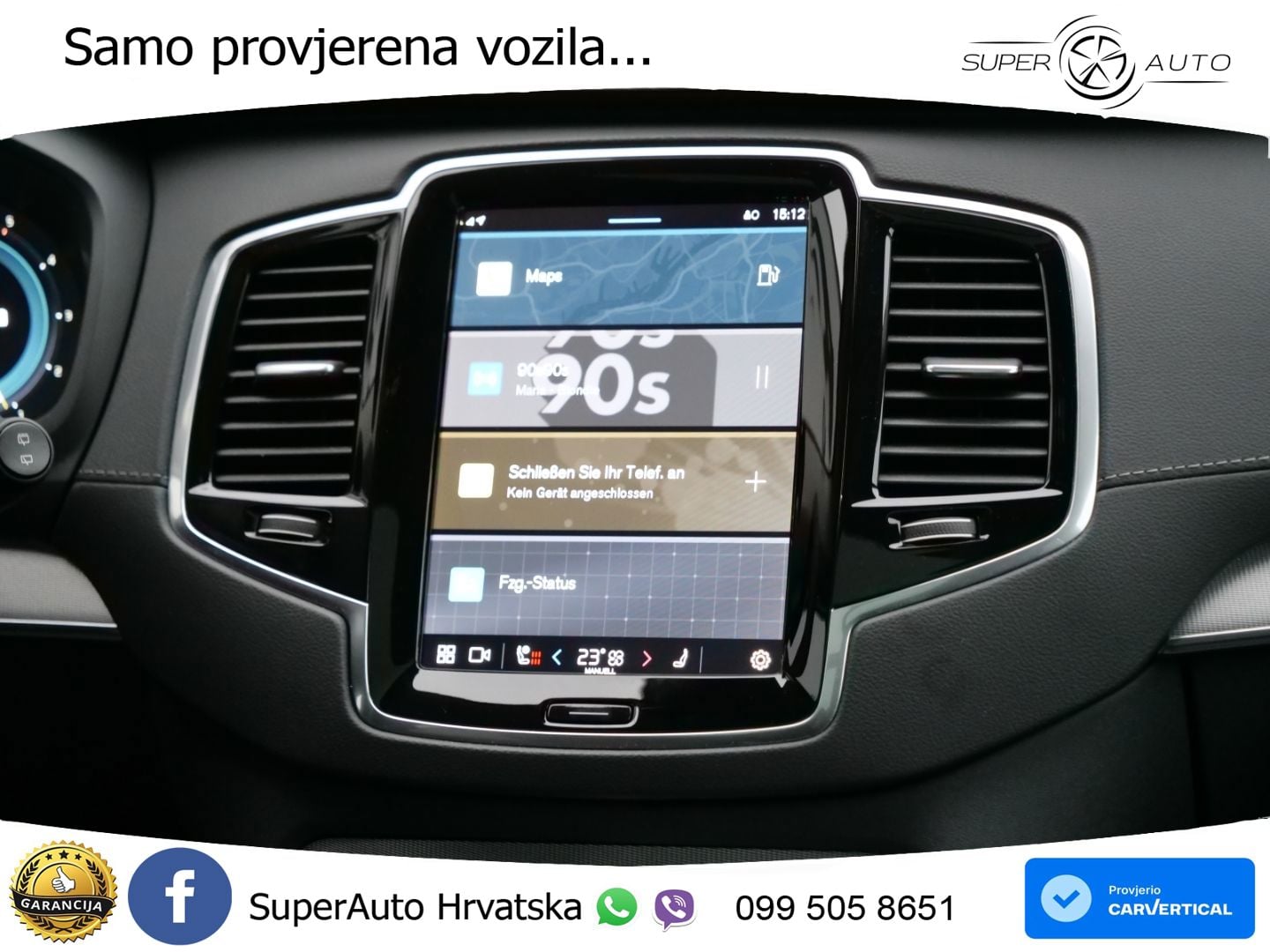 Volvo XC90 2.0 B5 Diesel AWD Automatic ACC+GR SJED+360+PANO