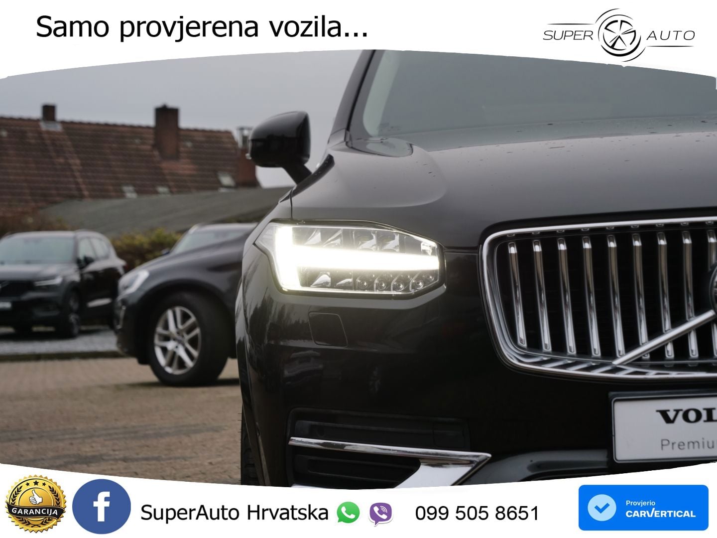 Volvo XC90 2.0 B5 Diesel AWD Automatic ACC+GR SJED+360+PANO