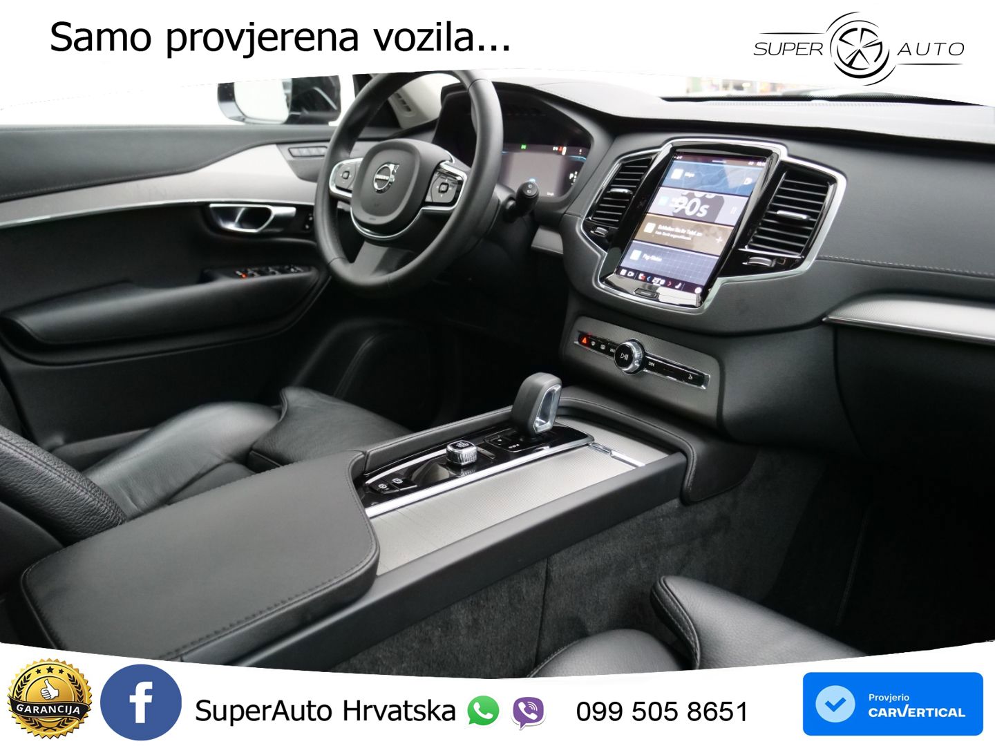 Volvo XC90 2.0 B5 Diesel AWD Automatic ACC+GR SJED+360+PANO