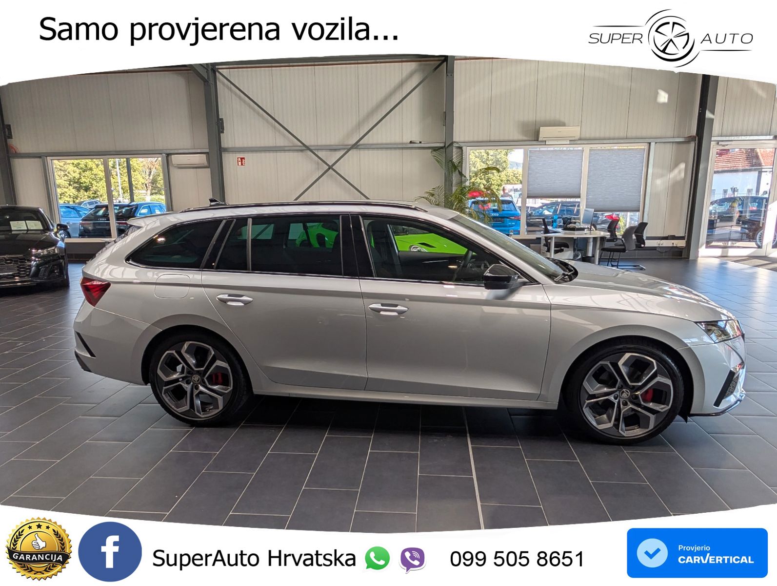 Škoda Octavia Combi RS 2.0 TDI (200 KS) DSG LED+GR SJED+ACC