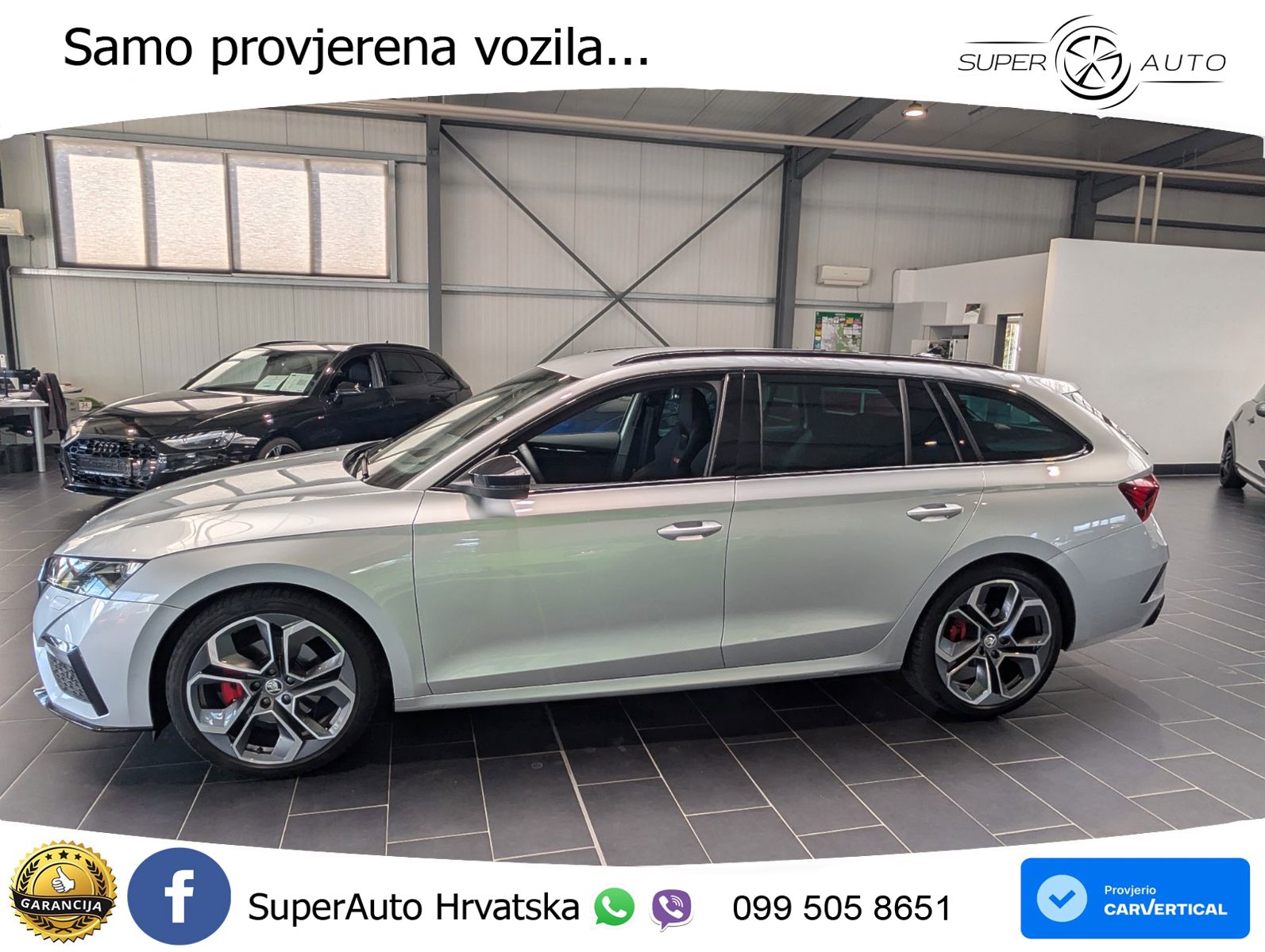 Škoda Octavia Combi RS 2.0 TDI (200 KS) DSG LED+GR SJED+ACC