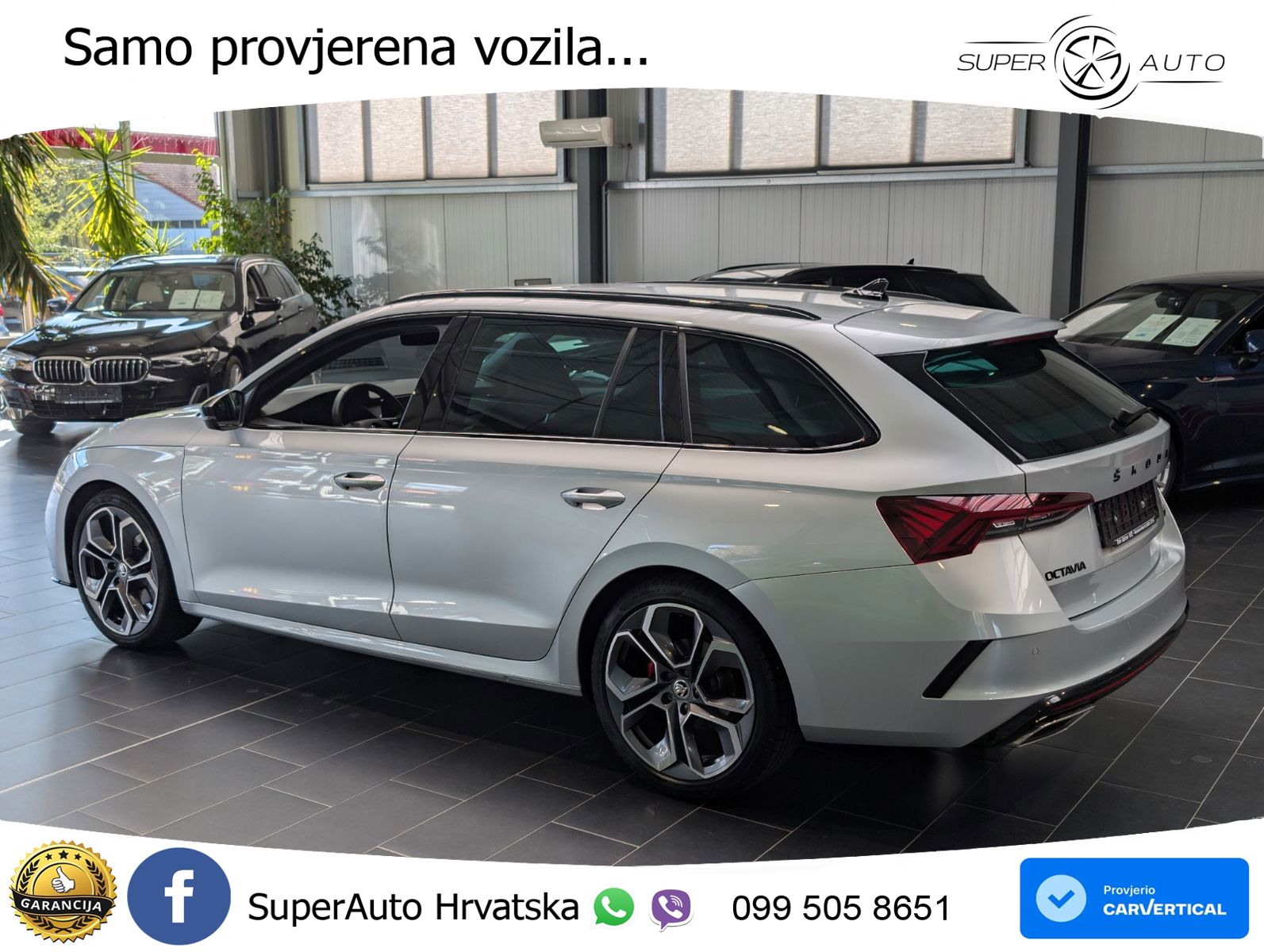 Škoda Octavia Combi RS 2.0 TDI (200 KS) DSG LED+GR SJED+ACC