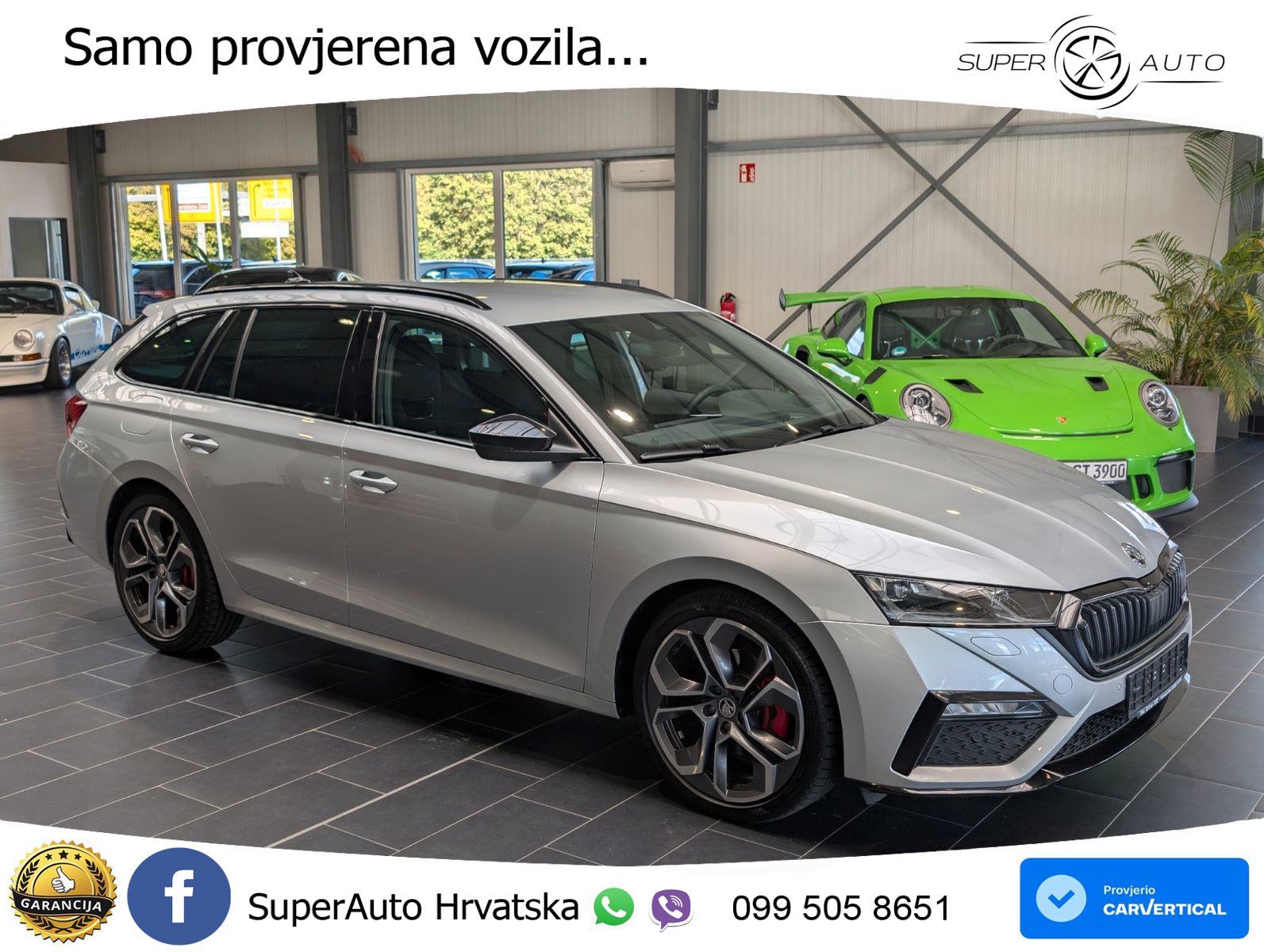Škoda Octavia Combi RS 2.0 TDI (200 KS) DSG LED+GR SJED+ACC
