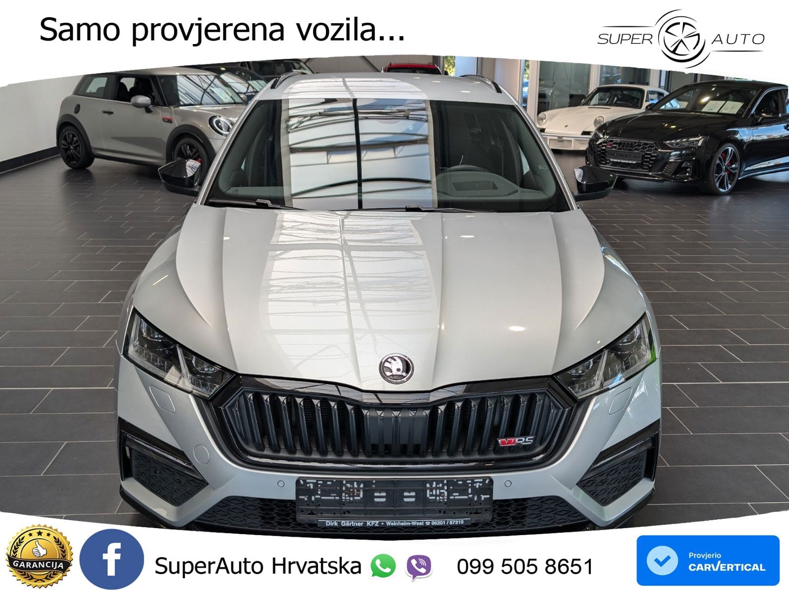 Škoda Octavia Combi RS 2.0 TDI (200 KS) DSG LED+GR SJED+ACC