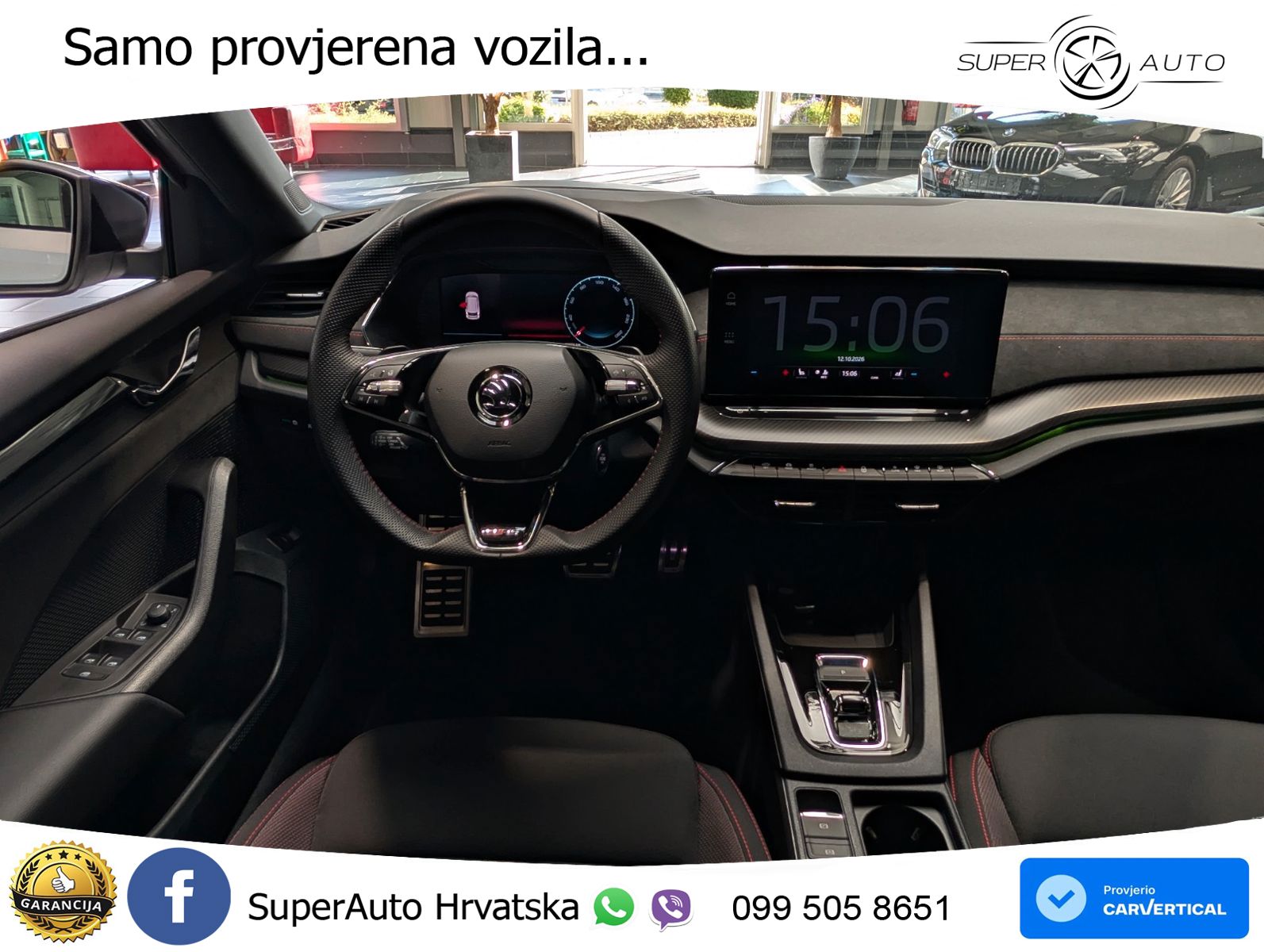 Škoda Octavia Combi RS 2.0 TDI (200 KS) DSG LED+GR SJED+ACC