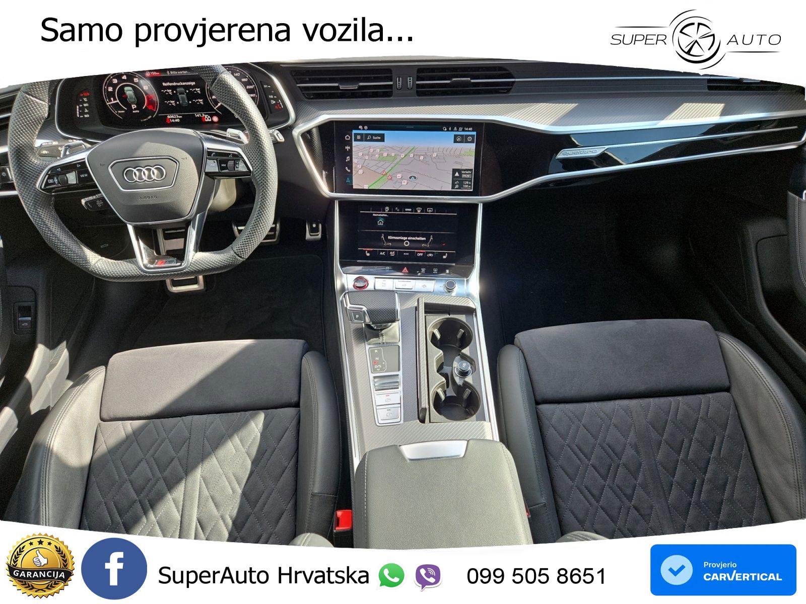 Audi RS6 Avant 4.0 TFSI V8 (600 KS) quattro Tiptronic Kuka LED+GR SJED+ACC
