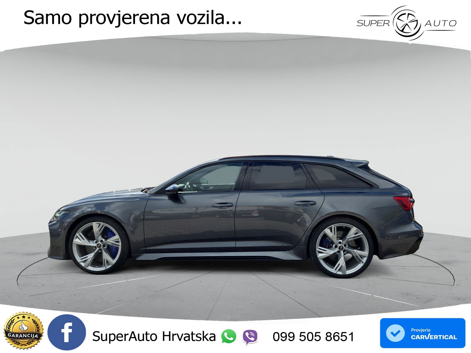 Audi RS6 Avant 4.0 TFSI V8 (600 KS) quattro Tiptronic Kuka LED+GR SJED+ACC