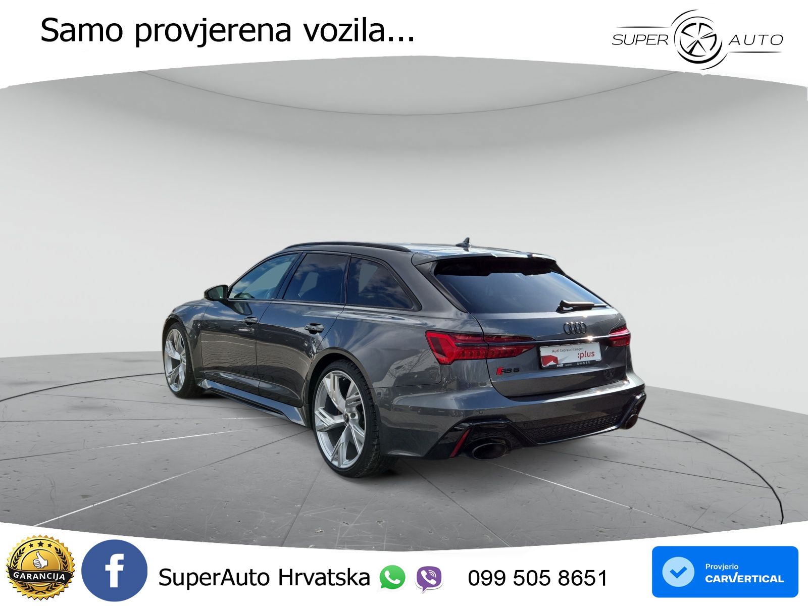 Audi RS6 Avant 4.0 TFSI V8 (600 KS) quattro Tiptronic Kuka LED+GR SJED+ACC