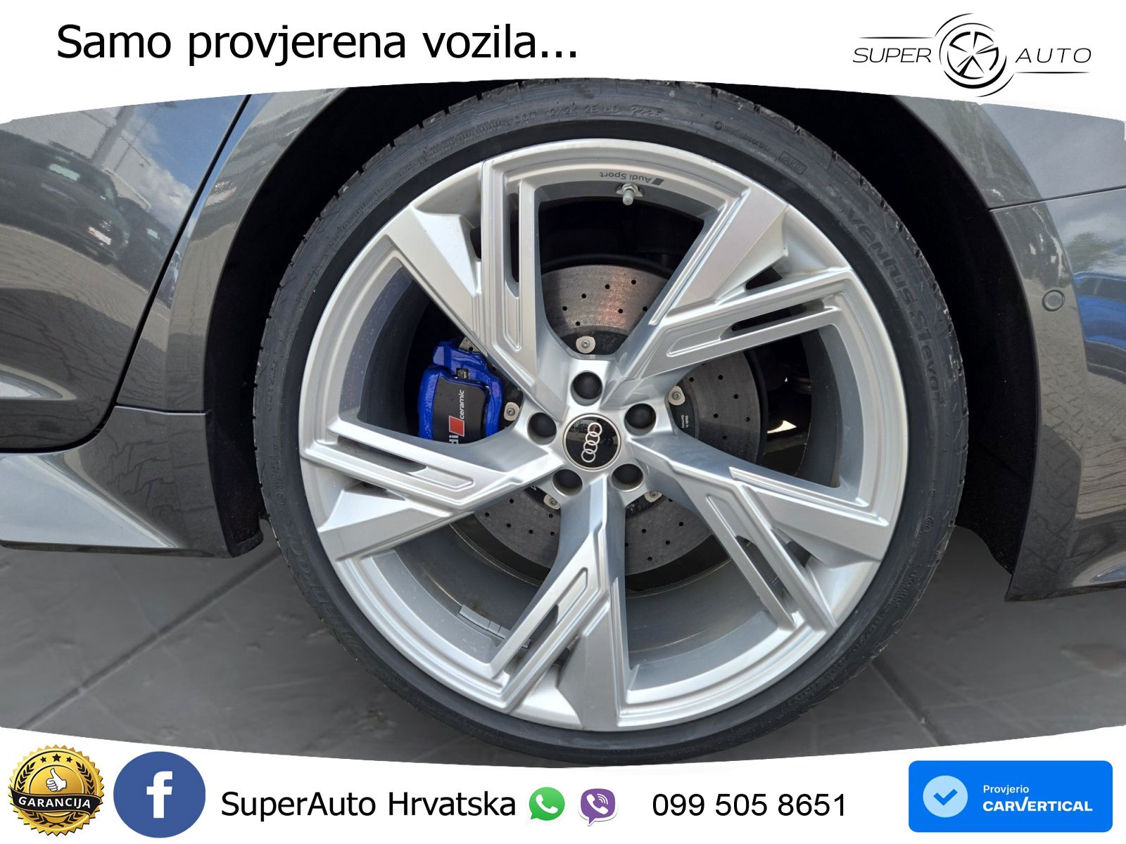 Audi RS6 Avant 4.0 TFSI V8 (600 KS) quattro Tiptronic Kuka LED+GR SJED+ACC