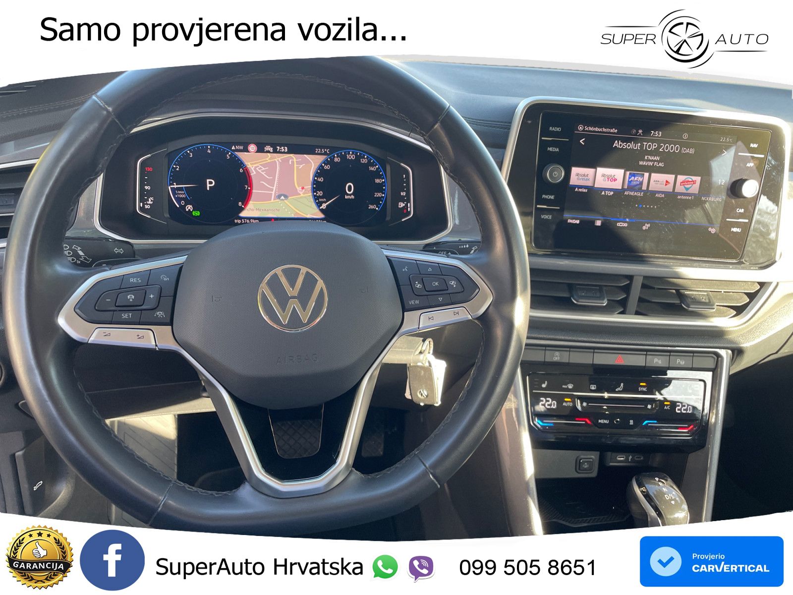 Volkswagen T-Roc I 1.5 TSI (150 KS) DSG LED+GR SJED+ACC