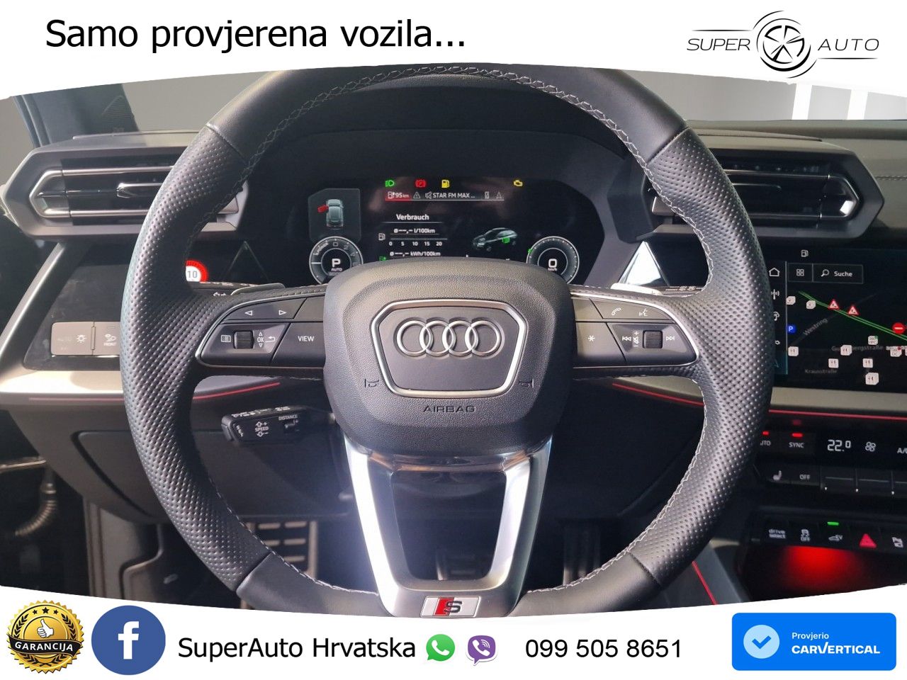 Audi A3 45 TFSIe (272 KS) S tronic S line