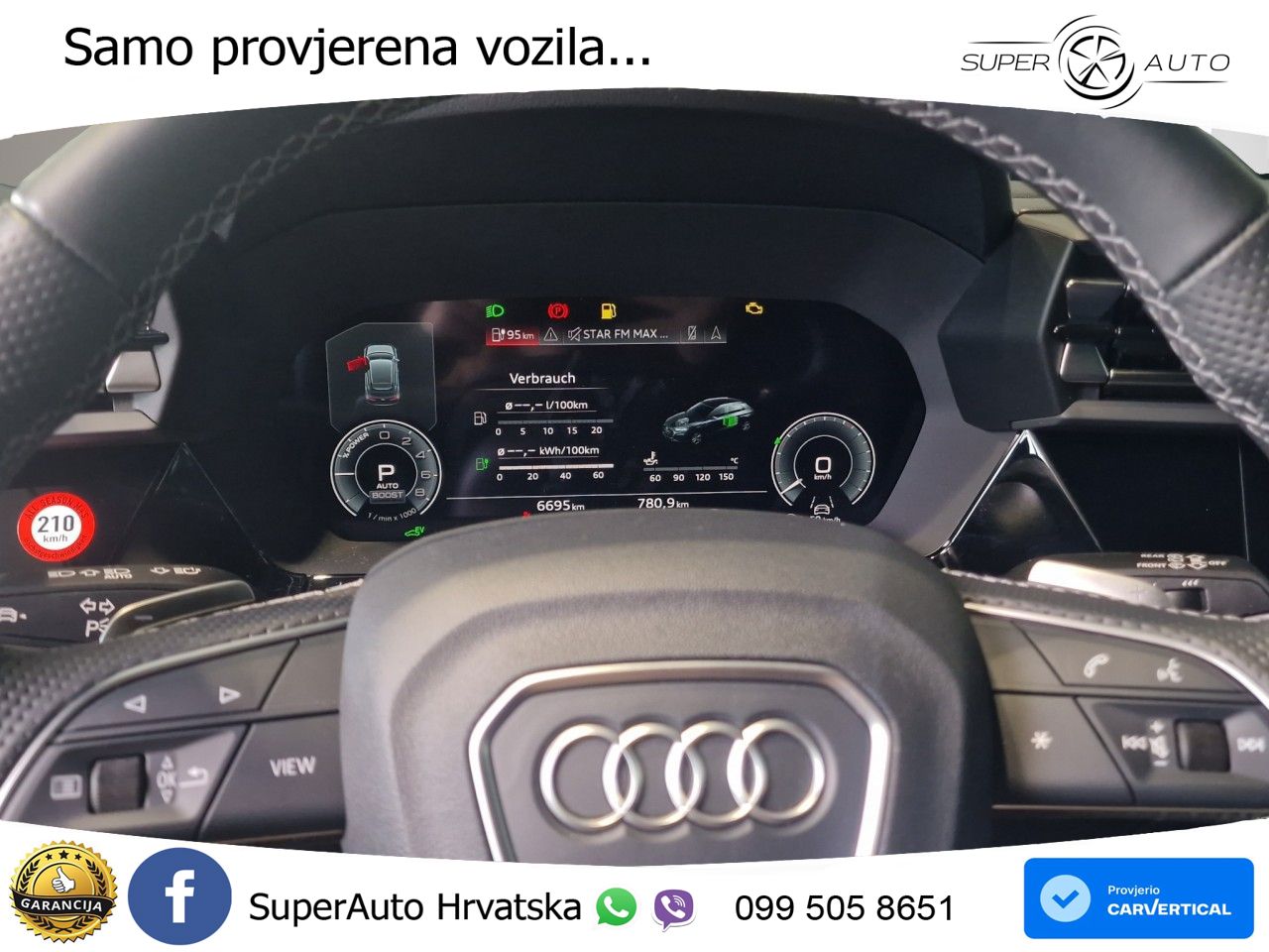 Audi A3 45 TFSIe (272 KS) S tronic S line