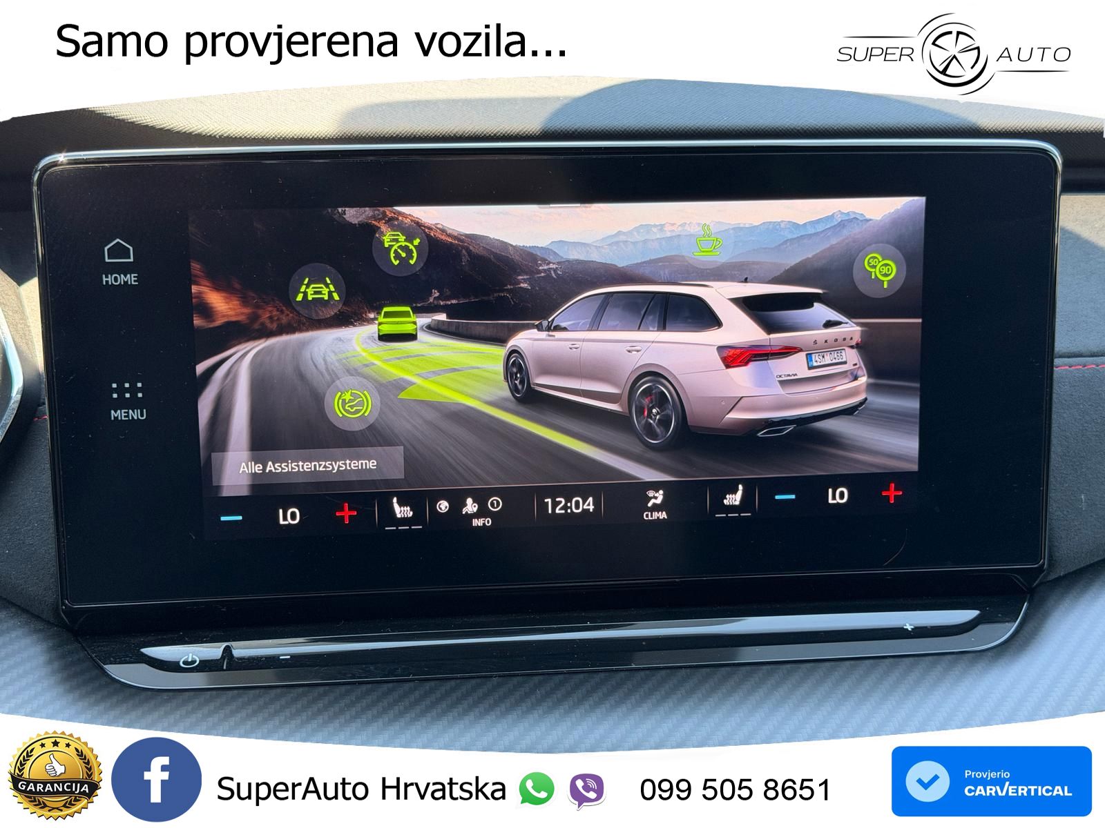 Škoda Octavia Combi RS 2.0 TDI (200 KS) DSG LED+GR SJED+ACC