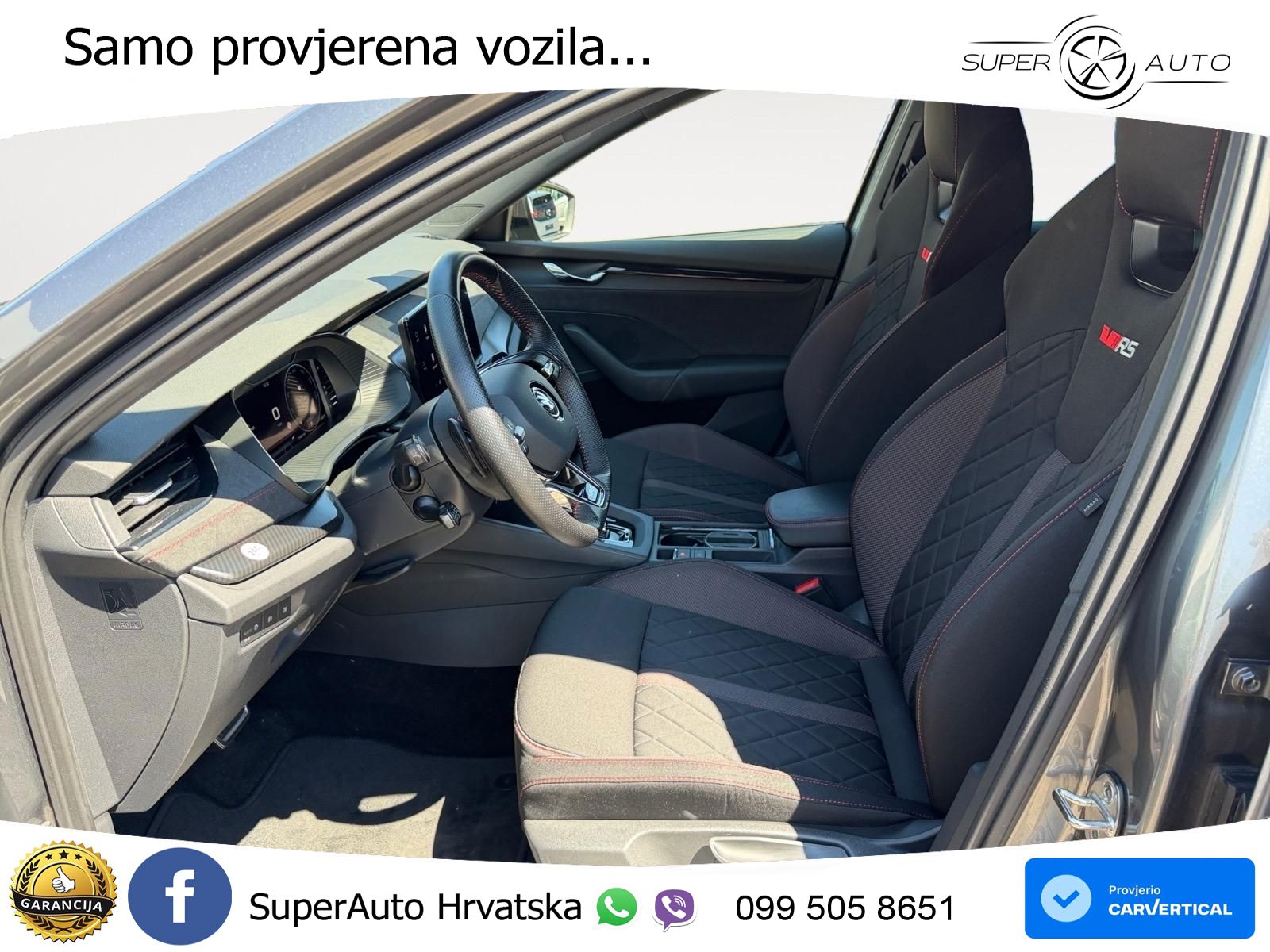 Škoda Octavia Combi RS 2.0 TDI (200 KS) DSG LED+GR SJED+ACC