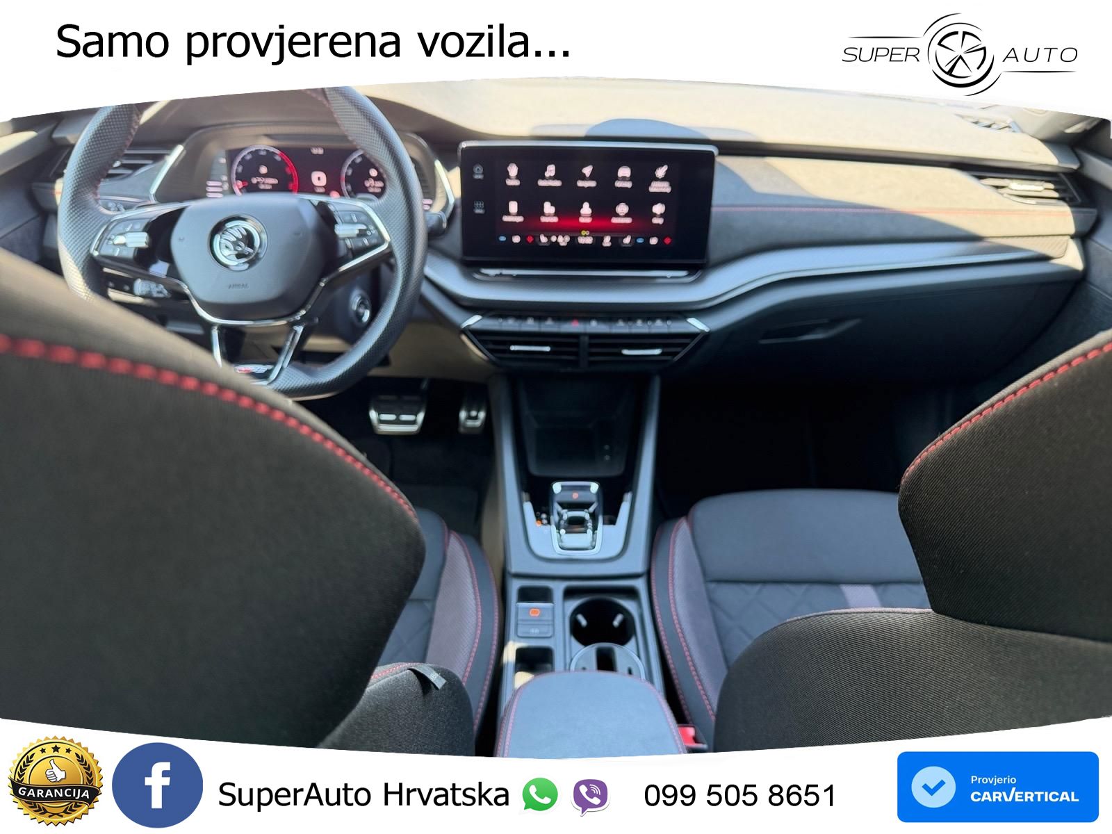 Škoda Octavia Combi RS 2.0 TDI (200 KS) DSG LED+GR SJED+ACC