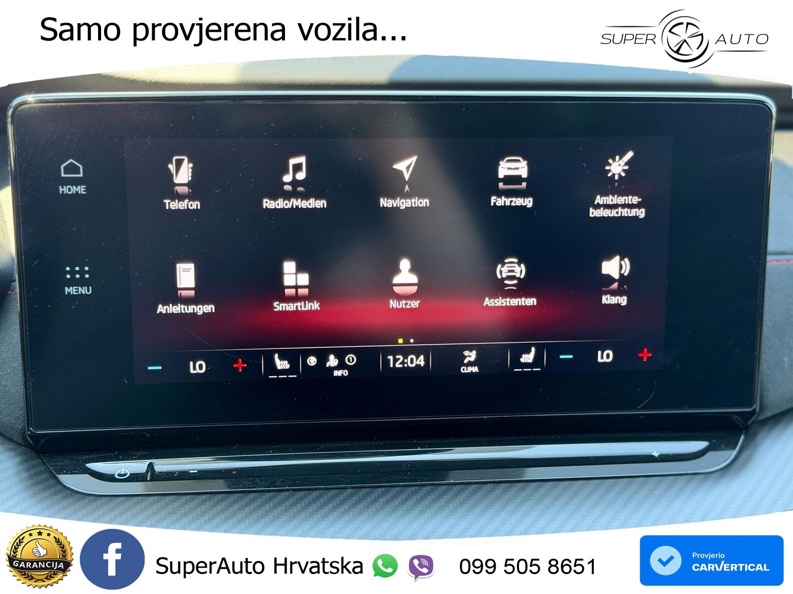 Škoda Octavia Combi RS 2.0 TDI (200 KS) DSG LED+GR SJED+ACC