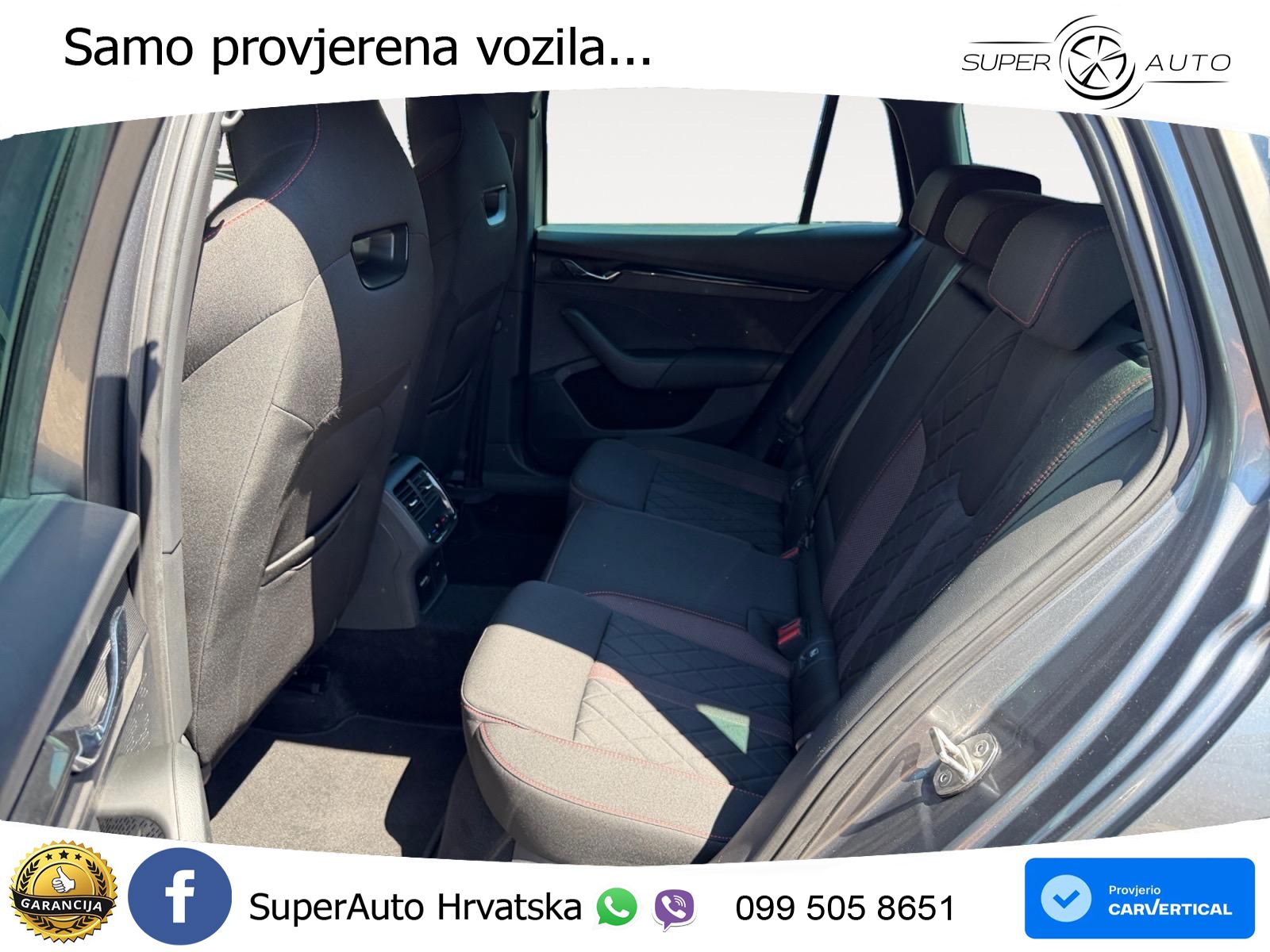 Škoda Octavia Combi RS 2.0 TDI (200 KS) DSG LED+GR SJED+ACC