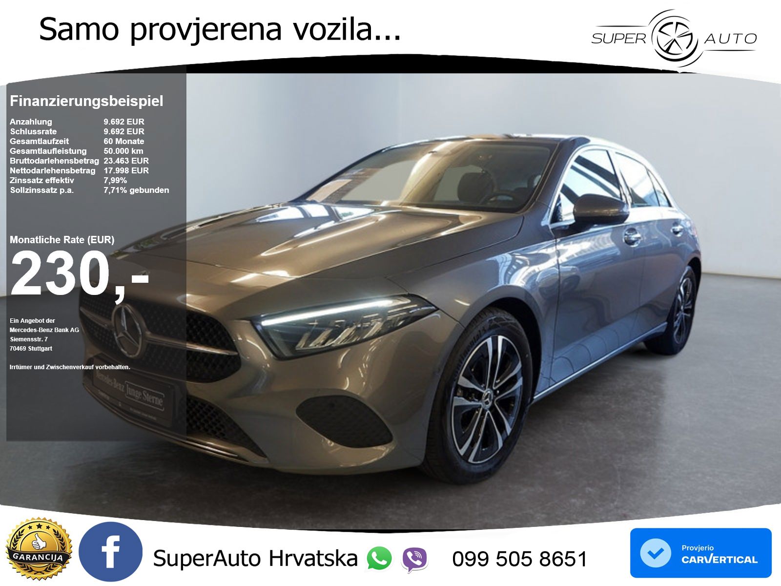 Mercedes-Benz A 180 7G-DCT