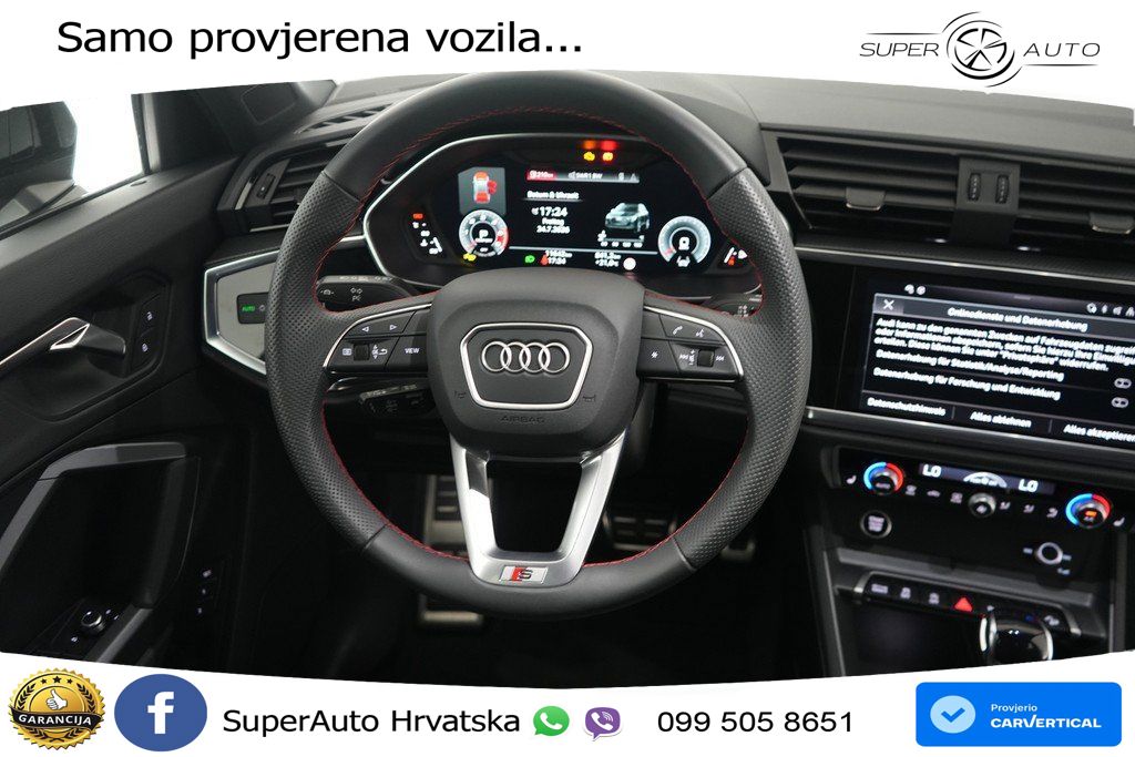 Audi Q3 40 TDI (193 KS) quattro S tronic S line MATRIX+GR SJED+KAM