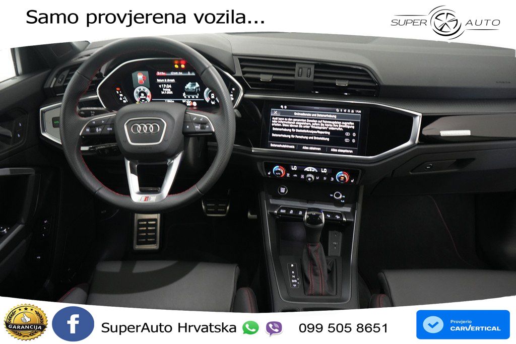 Audi Q3 40 TDI (193 KS) quattro S tronic S line MATRIX+GR SJED+KAM
