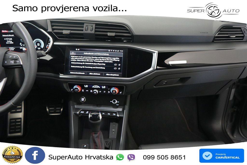 Audi Q3 40 TDI (193 KS) quattro S tronic S line MATRIX+GR SJED+KAM