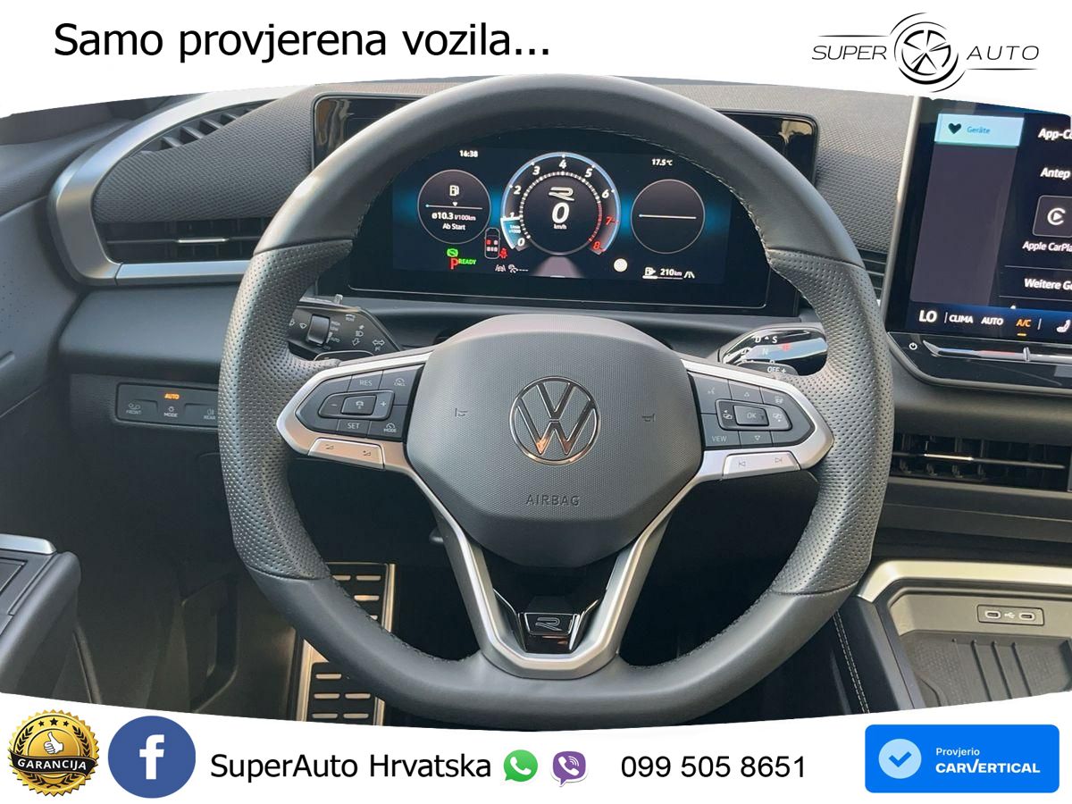 Volkswagen T-Roc 1.5 eTSI (150 KS)  DSG R-Line LED+GR SJED+ACC