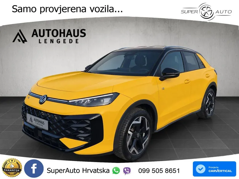 Volkswagen T-Roc 1.5 eTSI (150 KS)  DSG R-Line LED+GR SJED+ACC