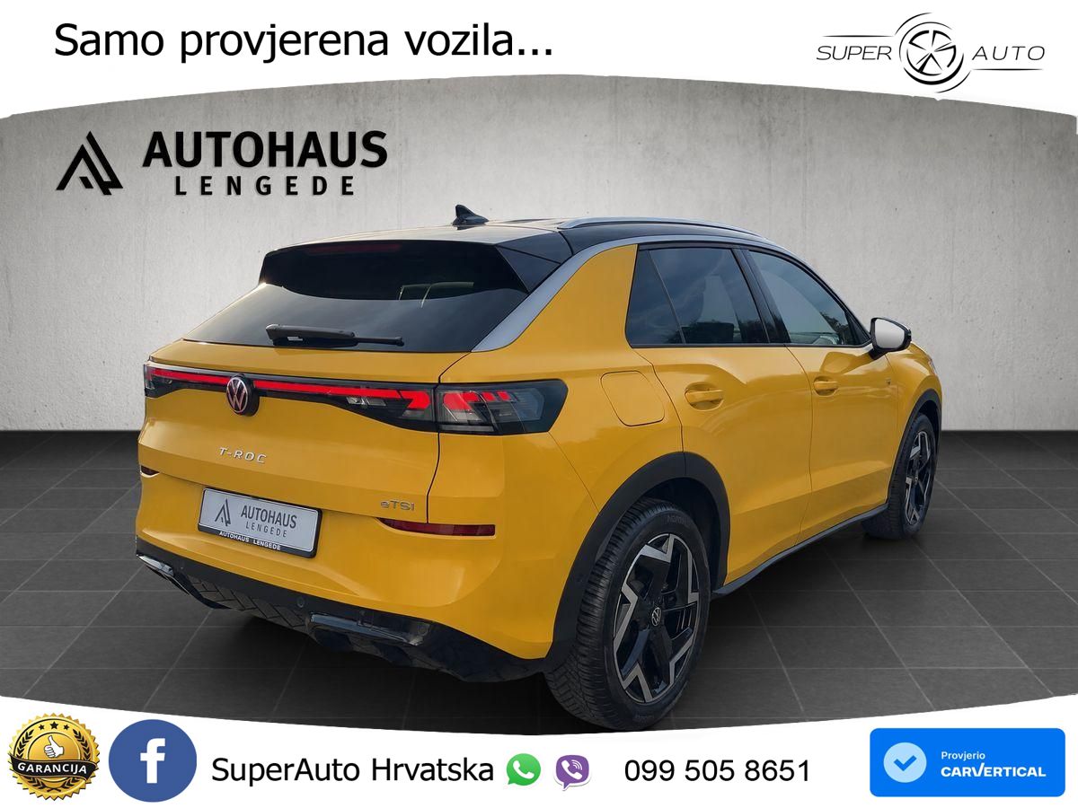 Volkswagen T-Roc 1.5 eTSI (150 KS)  DSG R-Line LED+GR SJED+ACC